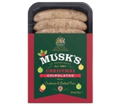 Christmas Recipe Chipolatas