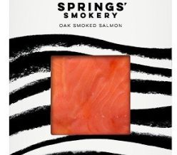 Springs Oak Smoked Salmon Long cut 200g