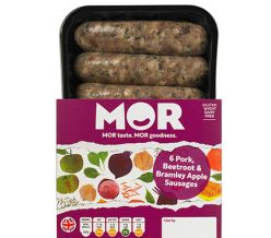 Beetroot & Bramley Apple Sausages