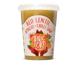 Tideford Organics Red Lentil, Apricot + Chilli Soup