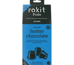 Rokit Pods Organic Hotter Hot Chocolate Drink Nespresso Compatible Capsules