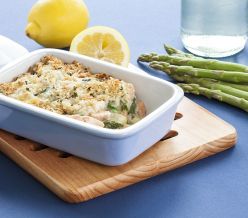 field fare Salmon & Asparagus Gratin