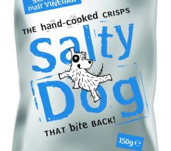 Salty Dog Salt & Malt Vinegar Hand Cooked Crisps