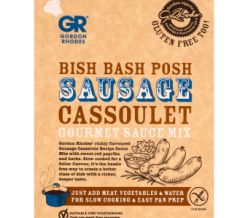 Gordon Rhodes Bish Bash Posh Sausage Cassoulet Gourmet Sauce Mix