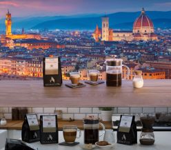 AROMISTICO COFFEE FIRENZE DECAF BLEND, Rich Aroma DECAFFEINATED Swiss Water Medium Roast, WHOLEBEANS