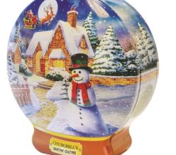 Snow Globe Tin w/ 225g Shortbread Petticoat Tails