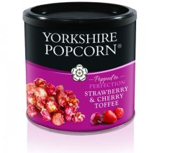 Luxury Strawberry & Cherry Toffee Yorkshire Popcorn