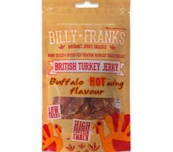 Billy Franks Buffalo Hot Wing Turkey Jerky