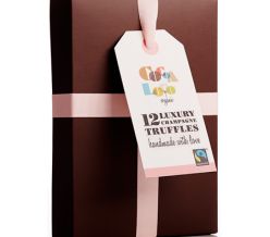 Cocoa Loco Milk Chocolate Champagne Truffles 200g (Organic & Fairtrade)