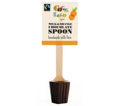 Cocoa Loco Milk & Orange Hot Chocolate Spoon 30g (Organic & Fairtrade)