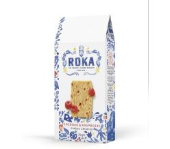 ROKA Cheese Crispies Cheddar Cheese with Raspberry.