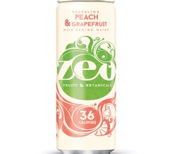 Sparkling Peach and Grapefruit with Spring Water